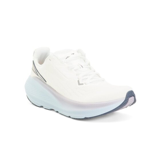 ALTRA White/blue Via Olympus Running Sneakers With Extended Sizing - Picture 1 of 2